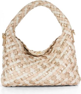 Dune London Dinkydeliberate Woven Top Handle Bag in Ecru at Nordstrom