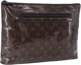 Louis Vuitton Pre-owned Pochette Cosmos Clutch - Dames - Vintage Clutch - Bruin - ONE Size - Vintage