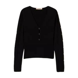 Twinset Mujer, Camisetas, Negro, Talla: M