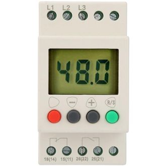 OEM Rel&eacute; De Control De Tensi&oacute;n, Protector De Secuencia De Fases, Instalaci&oacute;n De Rieles, Sobretensi&oacute;n, Subtensi&oacute;n Ajustable, Gr&uacute;as, M&aacute;quinas Herramienta Pa