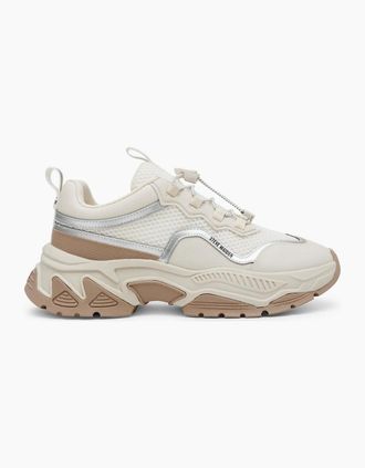 Steve Madden Womens E Trainers - Cream - Size: 6