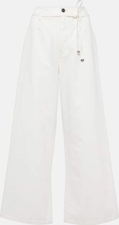 Etro High-rise wide-leg jeans