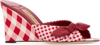 Jimmy Choo London Livi Wedge Sandal - Red