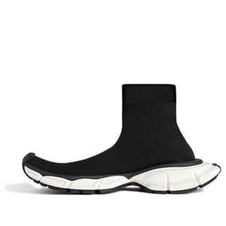 Balenciaga (WMNS) Balenciaga 3XL Sock Sneakers Black Recycled Knit 758429W2DG11090