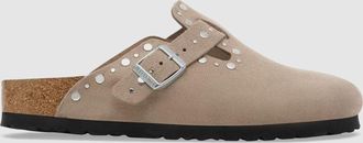 Birkenstock Sabots Boston Rivet Leve Taupe