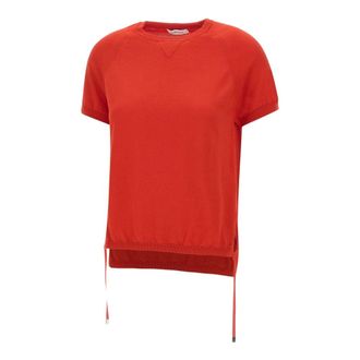 KANGRA Raglan Crew Jumper - female - Kangra - T-Shirts - Red - S - Tops