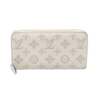 Louis Vuitton Pre-owned Wallets, female, White, Size: ONE SIZE Pre-owned Zippy Wallet Mahina Long Wallet