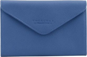 Pourchet Portefeuilles et porte-cartes - Dames - Portefeuilles - Blauw - ONE Size - Chiffon - Accessoires