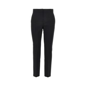 Max Mara Stretch wool canvas cropped pants Woman 40