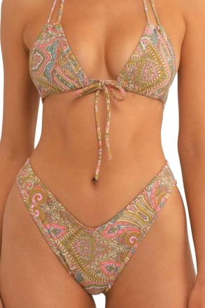Montce Swim Lulu Bikini Bottom In Ali Paisley