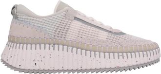Chlo&eacute; Nama sneaker - Dames - Sneakers - Grijs - 41 EU - Leer - Schoenen