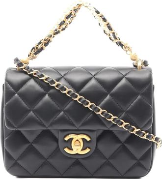 Chanel Borsa a spalla matelass&eacute; - Nero