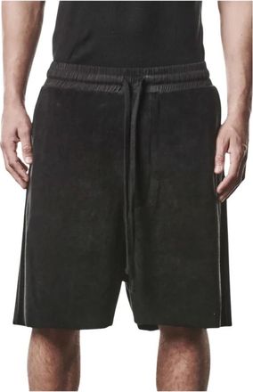 Thom Krom Korte Broeken, Heren, Zwart, L, Casual Shorts