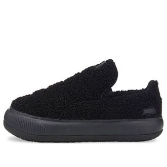 Puma (WMNS) PUMA Suede Mayu Slip-On Teddy - Black 384887-01
