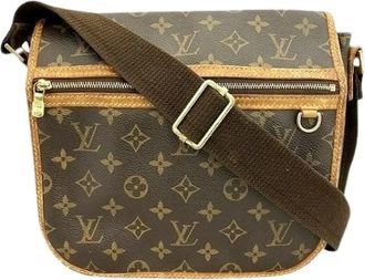 Louis Vuitton Pre-owned Cross Body Bags, male, Brown, Size: ONE SIZE Pre-owned Messenger Bosphore PM Monogram Shoulder Bag
