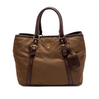 Prada Pre-owned Satchel - Dames - Vintage Handtas - Bruin - ONE Size - Leer - Vintage