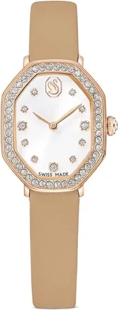 Swarovski Dames, Accessoires, Geel, Maat: ONE Size Leer