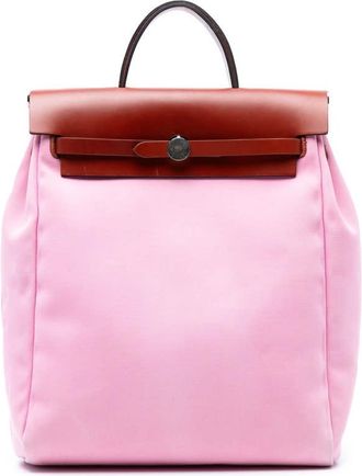 Herm&egrave;s Pre-owned Hermes Toile Herbag GM Backpack Ladies TT4OSYXBOXCBDMAM