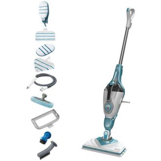 Black+Decker Black&decker - Limpiador Trapeador A Vapor 1600w Azul - Bhsm166dsmqs - Black+decker
