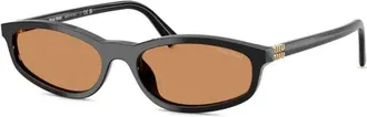 Miu Miu Eyewear MUA06S16K10I Sunglasses - Black