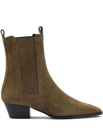 Aeyde Stivali Agata 40mm - Marrone