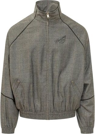 Willy Chavarria Ruff Rider Track Jacket - Heren - Zomerjassen - Bruin - L - Jassen