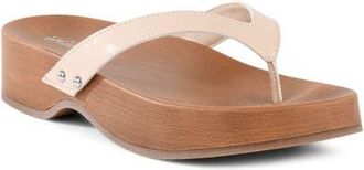 Seychelles Dreaming Out Loud Platform Flip Flop in Natural at Nordstrom, Size 11