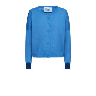 Silvian Heach Donna, Maglie, Blu, XL, new