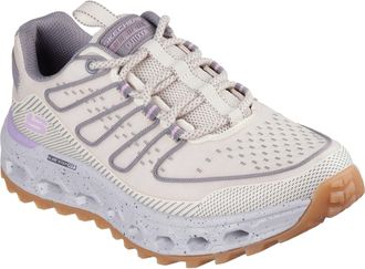 Skechers Womens Step At Slip On Trainers in Natural/Purple - Size UK 4.5