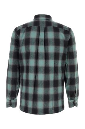 Tom Ford Plaid Cotton Shirt - Gray