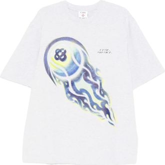 Casablanca T-shirt met grafische print - Grijs