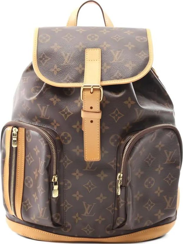 2013 Bosphore Monogram-canvas backpack - Brown