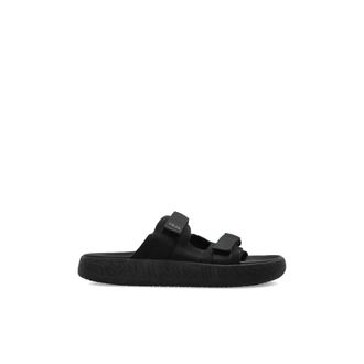 Veja Sliders, male, Black, Size: 13 US Arpoador Suede Slides