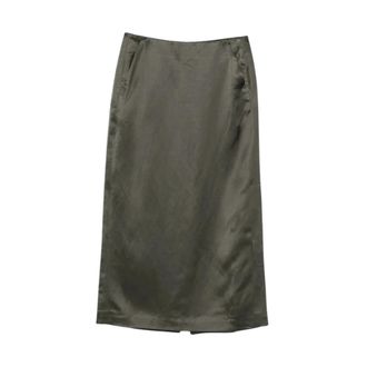 SOEUR Midi Skirts, female, Green, Size: S Helia Midi Skirt