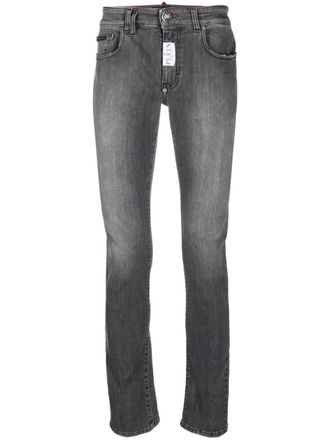 Philipp Plein Jeans con applicazione - Grigio