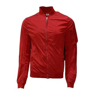 C.P. Company Waterafstotend Bomberjack - Heren - Bomber jackets - Rood - 2XL - Nylon - Jassen