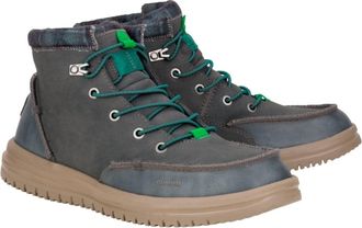 Hey Dude Mens Bradley Boot In Classic Charcoal