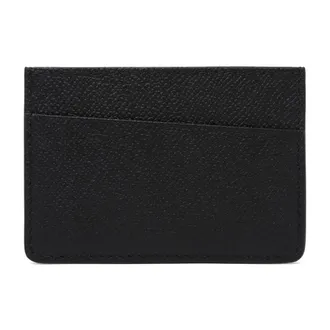 Maison Margiela Leather Card Case - unisex - Maison Margiela - Wallets & Cardholders - Black - ONE SIZE - Accessories
