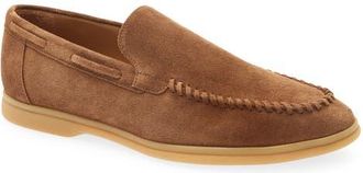 Eleventy Braided Loafer in 05 Brown at Nordstrom, Size 44