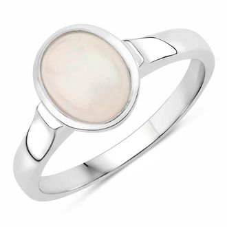 Rafaela Donata Womens Khushi Female Sterling Silver Ring - Size K