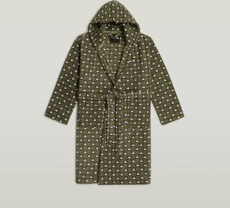 G-Star Hooded Badjas - Meerkleurig - Dames