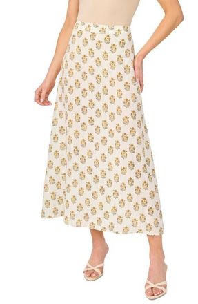 CeCe by Cynthia Steffe A-Line Maxi Skirt in New Ivory at Nordstrom, Size X-Small