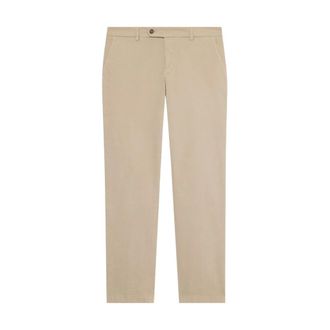 Brooks Brothers Regular Fit Microtwill Stretch Cotton Chino - male - Brooks Brothers - Chinos - Beige - W34 - Trousers