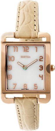 Bertha Sunglasses Marisol White Dial Ladies Watch BR6904