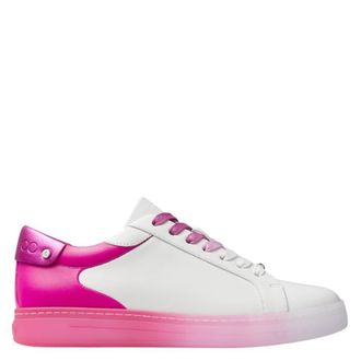 Jimmy Choo London Rome/F Leather Low-Top Sneakers, Brand Size 35.5 ( US Size 5.5 )