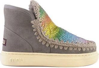 Mou Winterlaarzen - Dames - Winterlaarzen - Grijs - 38 EU - Schoenen