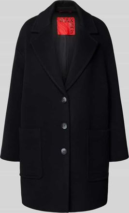 Max & Co. Relaxed Fit Mantel aus Woll-Mix Modell TAROCCO in Black, Gr&ouml;&szlig;e 42