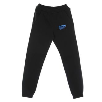 Iuter Sweatpants, male, Black, XL, Black Joggers Tracksuit Elastic Waist Pockets