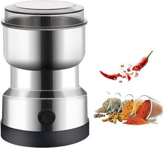 OEM Molinillo De Caf&eacute; El&eacute;ctrico, 300 Ml, Molino, Molinillo De Caf&eacute;, Molinillo De Granos, Molinillo De Granos De Caf&eacute;, Nueces Y Cereales, Plateado