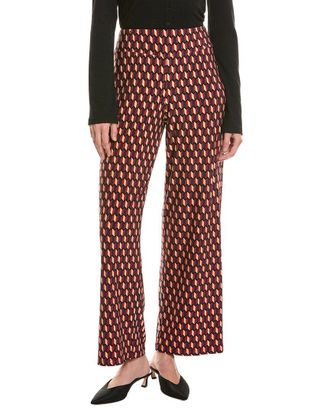 Anne Klein High-Rise Palazzo Pant